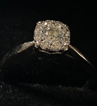 Beautiful 14K Diamond Engagement & Wedding Rings