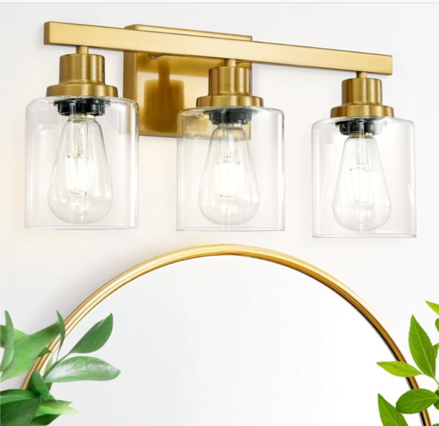 Applique murale moderne à 3 lumières avec abat-jour, NEUF in Indoor Lighting & Fans in Québec City - Image 2