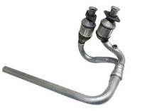 Jeep Wrangler 4.0L Y pipe with 2 Catalytic Converters 2005-2006