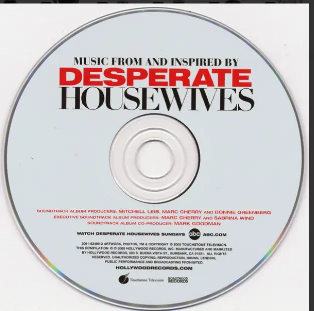 Desperate Housewives Various Artists (Artist)  Format: Audio CD in CDs, DVDs & Blu-ray in City of Toronto - Image 4