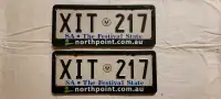 Australia license plates 