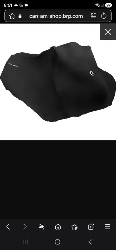 Spyder RS/ ST roadster outside storage cover. Next to new- only used for indoor storage.