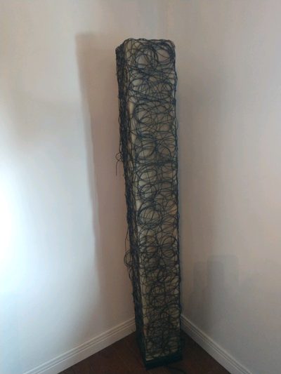 Lamp, art, corner table , View more