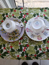 Royal Albert Teacup and Saucer Sets, Vintage