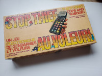 Stop Thief Game Electronic Cops and Robbers 1979 Bilingual