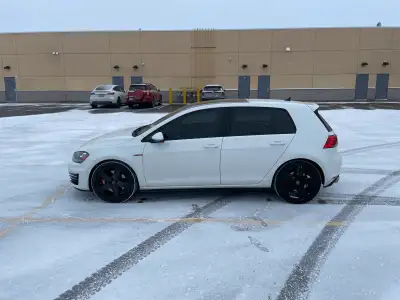 2016 Volkswagen GTI Performance manual transmission. Highest trim level with all the bells and whist...