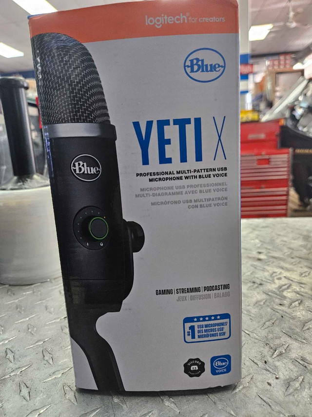 Blue Yeti X Microphone in Speakers, Headsets & Mics in Edmonton