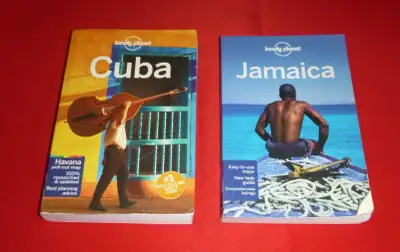 Lonely Planet Travel books Cuba and Jamaica for sale or trade !!, View more