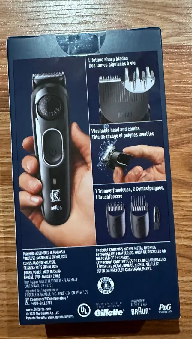 King C. Gillette Beard Trimmer Full Kit with 40 beard length63295983604483122