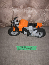 LEGO CREATOR 3-IN-1 "STREET REBEL MOTORCYCLE" #7291