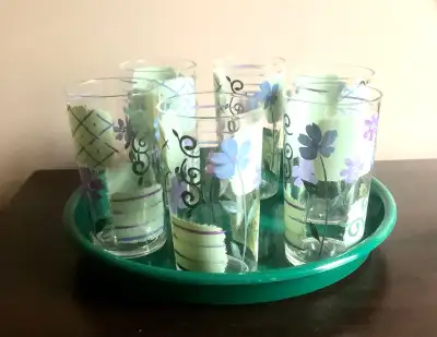 Patio Tumblers & Tray set!, View more