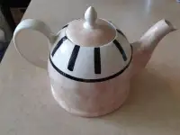 Vintage Rare Large Hand Painted Thailand Teapot
