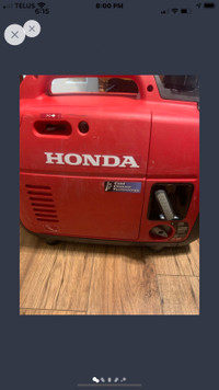 Honda Generator Inverter 2200 Watts.