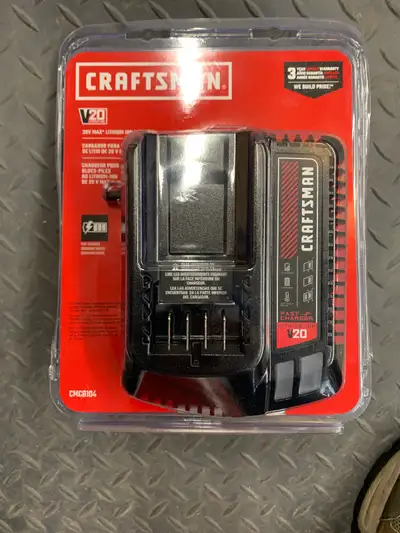 CRAFTSMAN 20V Fast charger New in Box. $65., View more