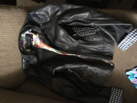 Kids leather jacket