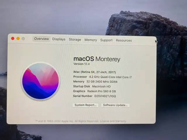 IMAC 27" 5k retina 2017 in Desktop Computers in City of Montréal - Image 3