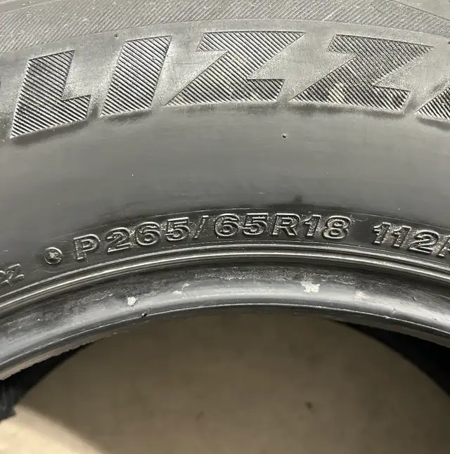 Pneus d’hiver Blizzak in Tires & Rims in St-Georges-de-Beauce - Image 3