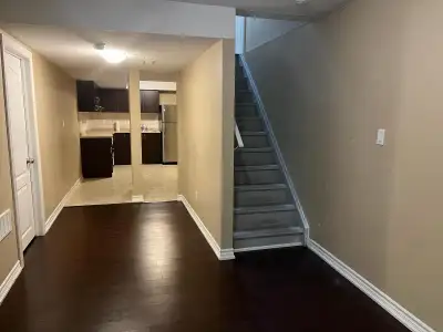 One bright basement apartment with a separate entrance for rent, perfect for one working individual....