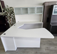 Modern U-Shape Desk In White Or Asian Night NEW From $999
