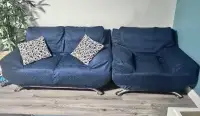 Love seat and chair 