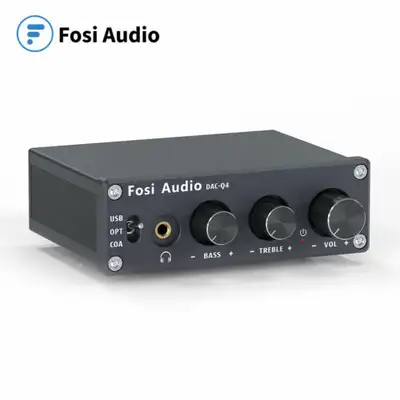 Fosi Audio Q4 Headphone Amplifier, View more
