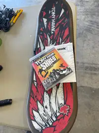 PS3 Tony Hawk game and board 