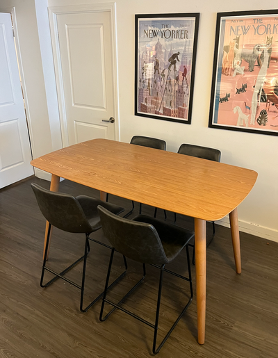 Mid Century Modern Dining Table (Counter Height), View more