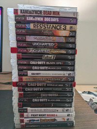 PS3 game lot 