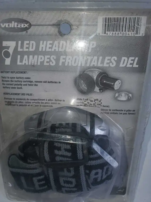 Voltax 7 LED Headlamp in Fishing, Camping & Outdoors in Owen Sound - Image 3