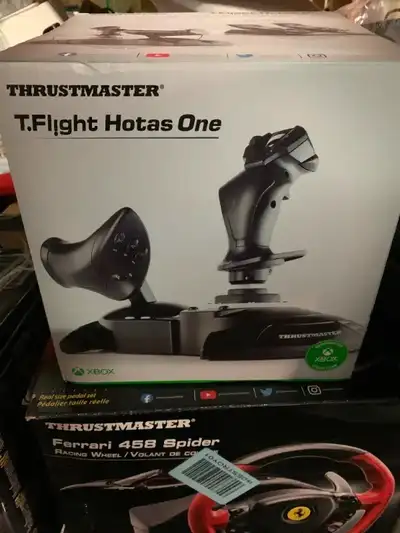 We are selling NEW open box Thrustmaster T-Flight Hotas One 4460168 Xbox One and Window Joystick - B...