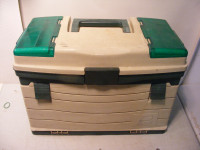 Large Plano Tacklebox filled with an assortment of fishing Lures