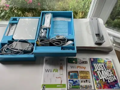 Nintendo Wii Sports Console and Wii Fit, View more
