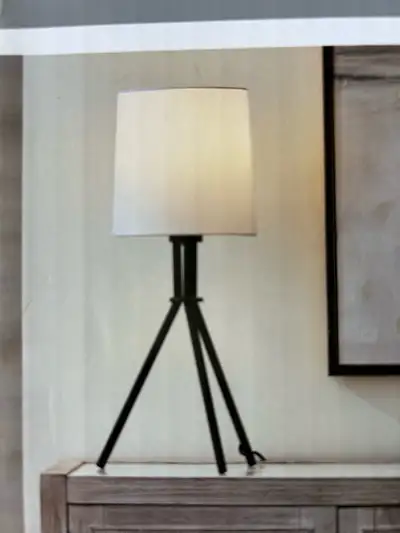 GlucksteinElements Langley 26-inch H Tripod Table Lamp , View more