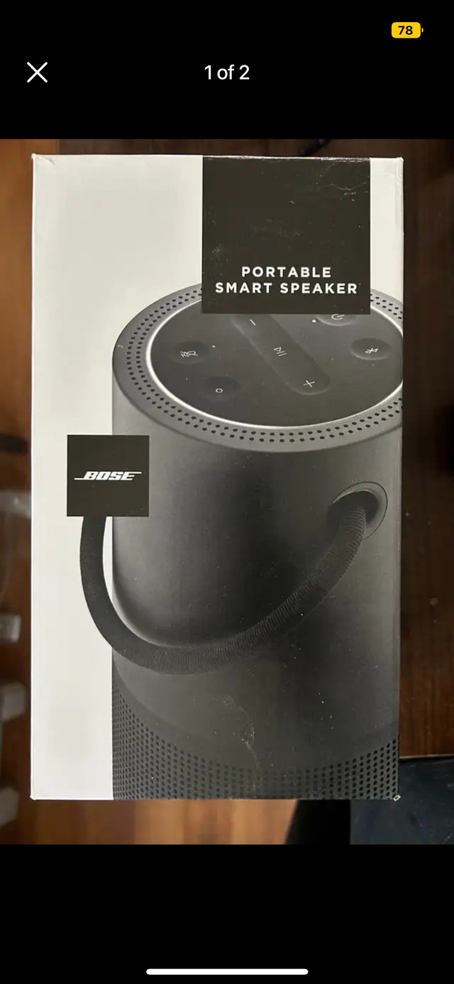 Bose Portable Smart Speaker (unopened) in Speakers in Oakville / Halton Region