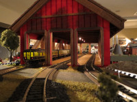 RAILROAD COVERED BRIDGE -- 3Track (HO)