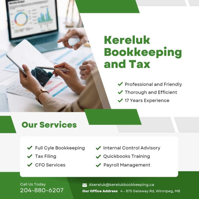 Accounting services in Financial & Legal in Thunder Bay