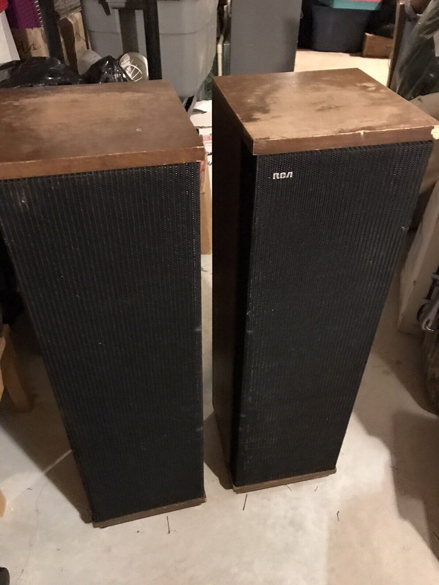 Rca best sale tower speakers