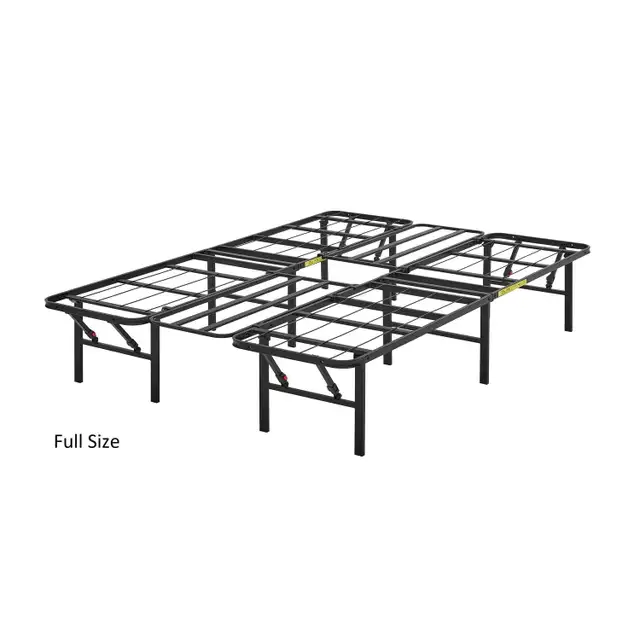 2 in 1 Metal Bed Frame, Twin/Full: like Brand- New: Only $9563804703105027124