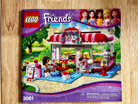 3061 Lego Friends City Park Cafe 222 pcs 2012 Retired
