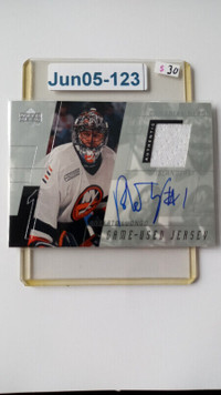 2000-01 Upper Deck Canadian Hero Jer Signatures Roberto Luongo