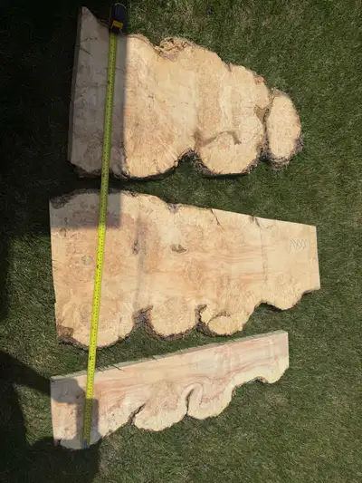 As pictured 3 for 200$ selling together. 8/4 thick