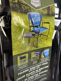 Folding Director’s Chair - New