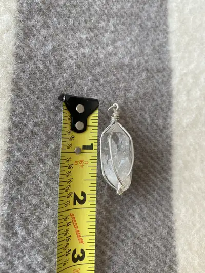 Crystal Quartz pendant, View more
