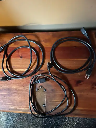 3 Power Cables, View more