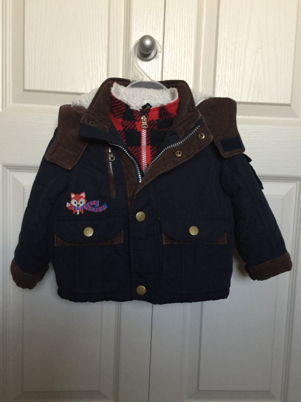 Boys winter Jacket with Hood for 18 months old in Clothing - 18-24 Months in Edmonton - Image 3