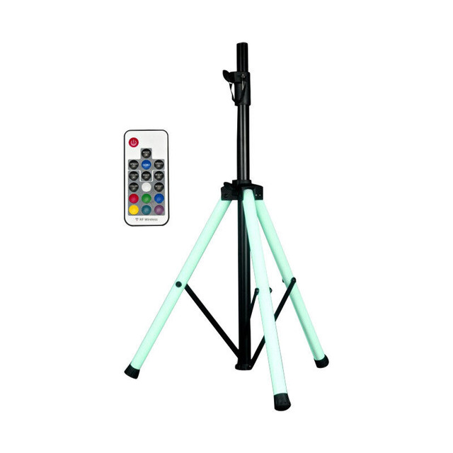 New American Audio Light Up LED Speaker Stands - priced to go in Performance & DJ Equipment in Oshawa / Durham Region