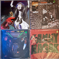 Records / Vinyl $15 each Joni Mitchell, The Who, Sammy Hagar