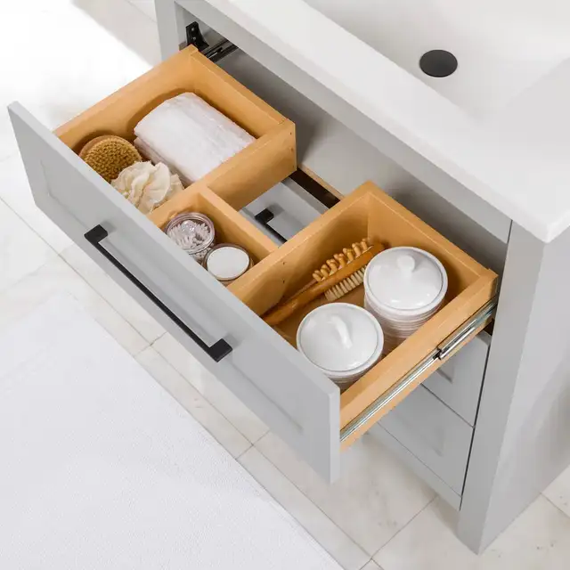 30” Bathroom Vanity with Cultured Marble Top – BRAND NEW in Cabinets & Countertops in Oakville / Halton Region - Image 6