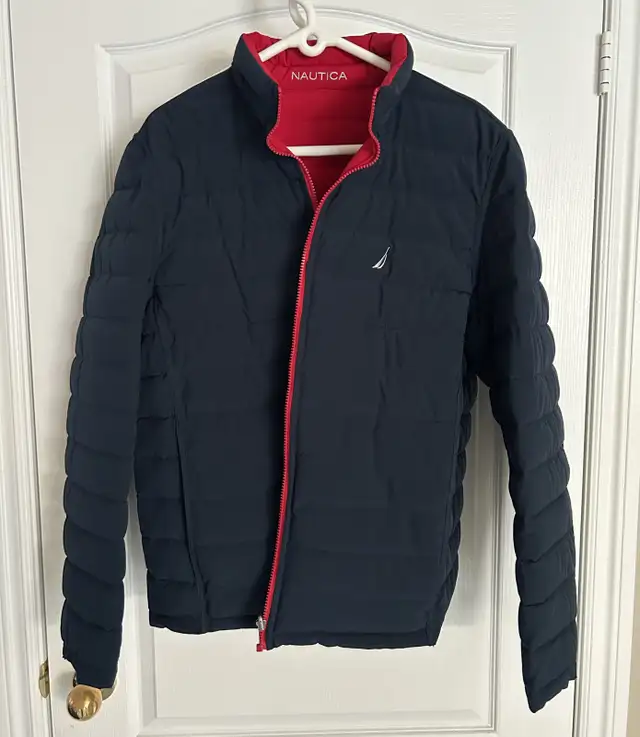 New Nautica Men's Stretch Reversible Midweight Puffer Jacket in Men's in Mississauga / Peel Region - Image 2
