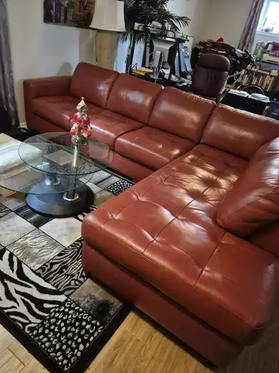 sectional leather sofa, View more